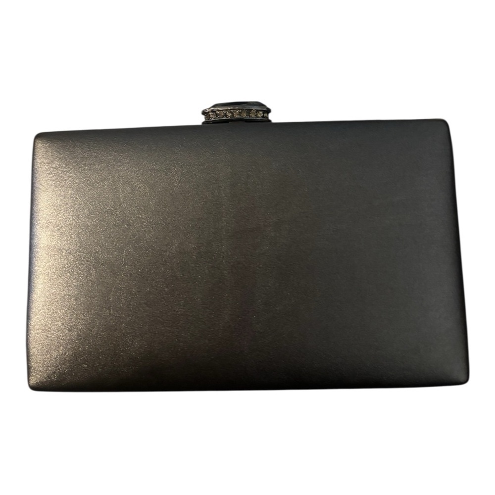 Adrienne Vittadini Pewter Evening Bag NEW - Picture 2 of 3
